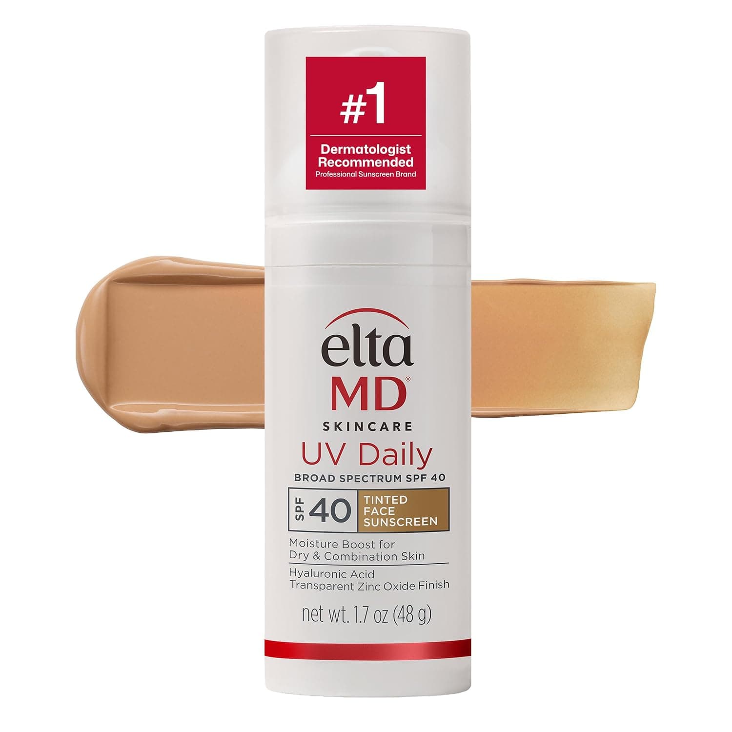 EltaMD UV Daily Tinted Face Sunscreen Moisturizer SPF 40 product image